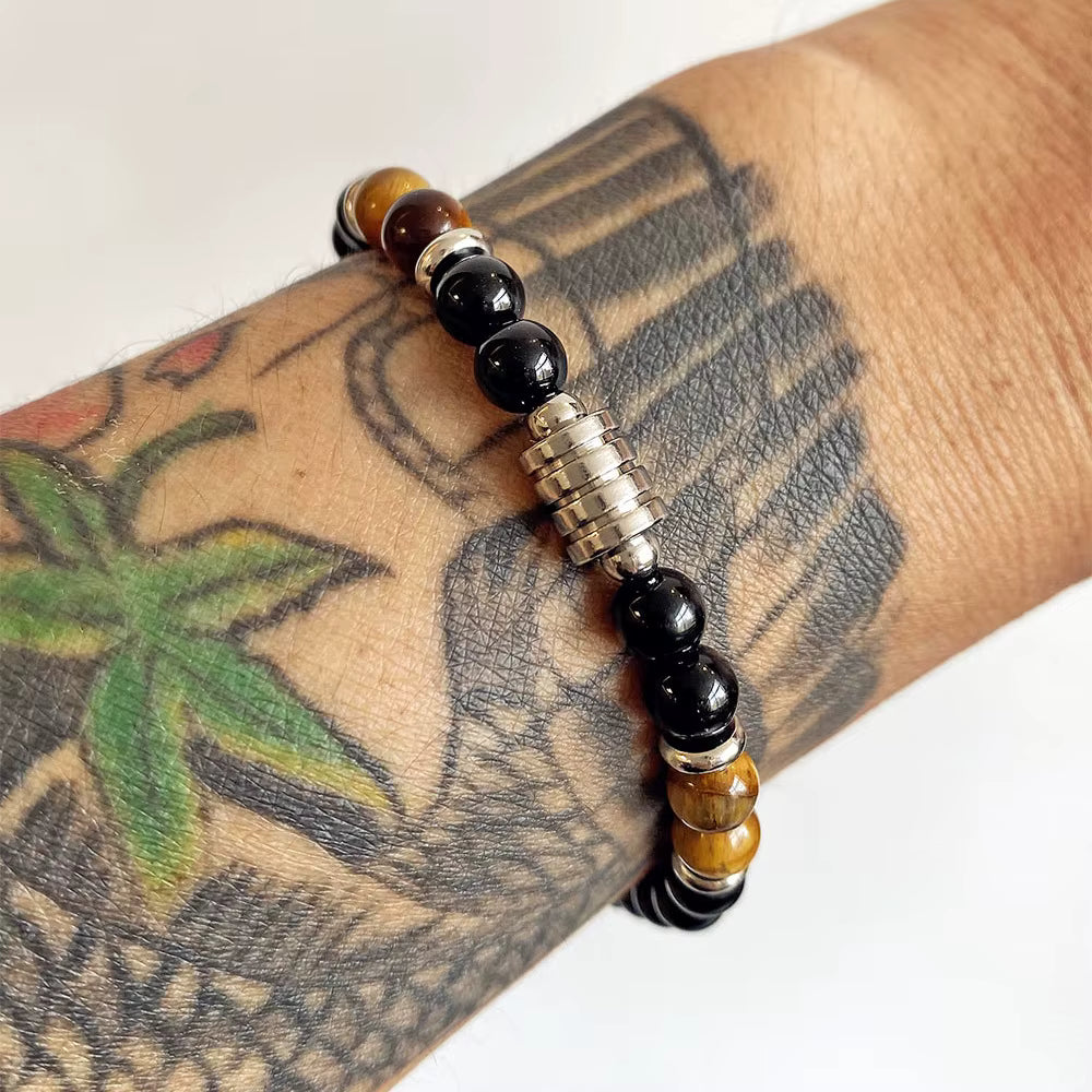 Natural Tiger Eye Stone Bracelet