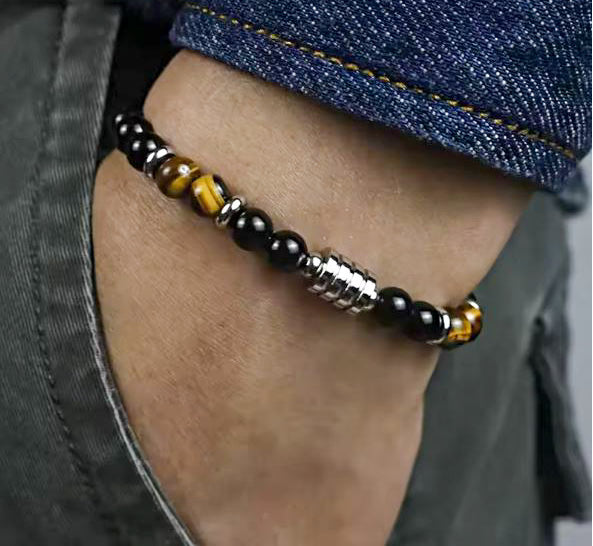 Natural Tiger Eye Stone Bracelet